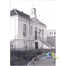 Lobith Komstraat Gemeentehuis uit 1884 Coll. HKR